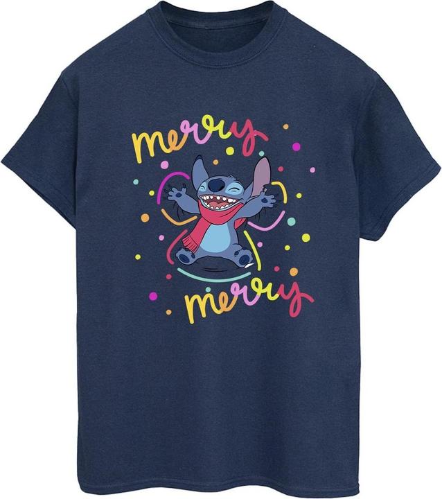 Immagine prodotto Disney Lilo & Stitch Merry Rainbow Maglietta Ampia Donna (4XL)