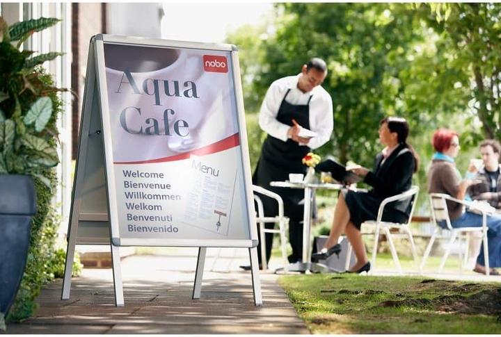 Produktbild Nobo Plakatständer, wetterfest (A0)