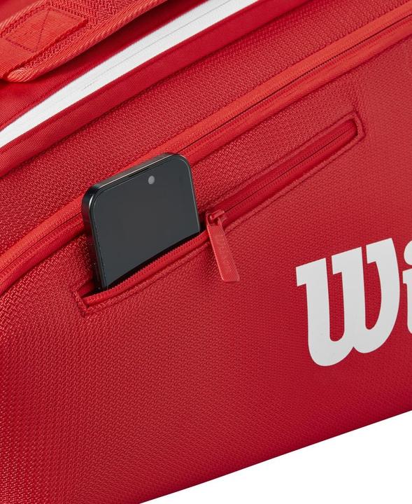 Actual product image Wilson Super Tour Rot 9er Schlägertasche (9R)