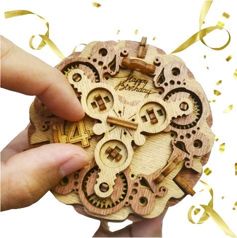 Immagine prodotto iDventure 78 - Cluebox - Scatola di puzzle regalo "Torta di compleanno", da 14 anni (Tedesco)