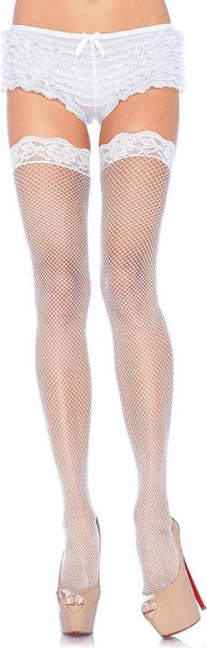 Produktbild Leg Avenue Halterlose Netzstrümpfe mit schmaler Bordüre