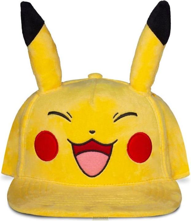 Immagine prodotto Difuzed Cappellino Snapback Pokemon Happy Pikachu (Taglia unica)