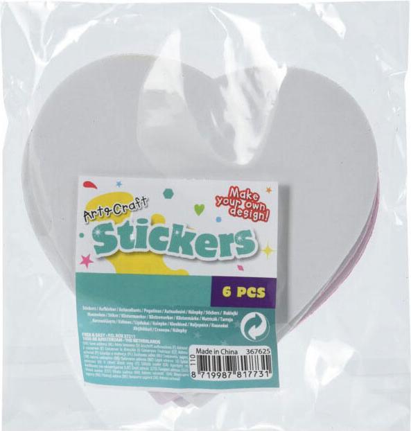 Produktbild Aufkleber Schaumstoff, 13x13cm