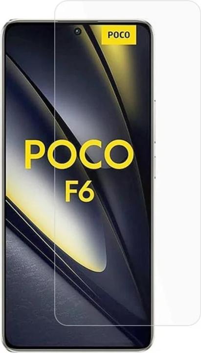 Immagine prodotto Screenguard Xiaomi Poco F6 protezione dello schermo in vetro blindato Case Friendly Design (1 Pezzo/i, Xiaomi Poco F6)