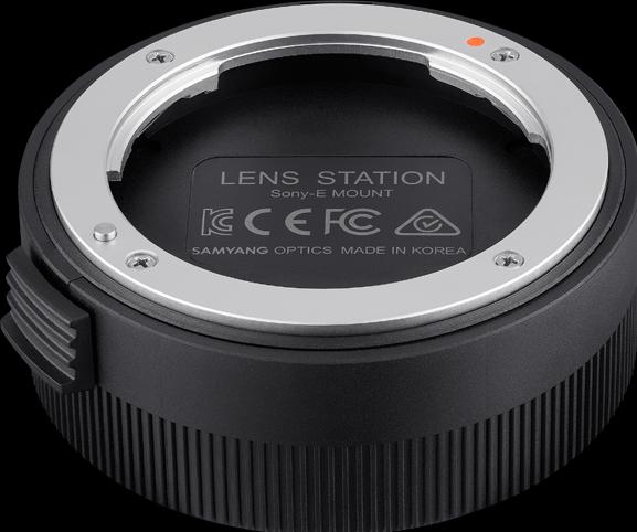 Actual product image Samyang Lens Station