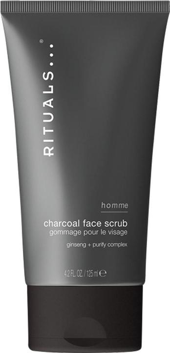 Productafbeelding Rituals Homme Houtskool Gezichtsscrub (Reinigingsdoeken, 125 ml)