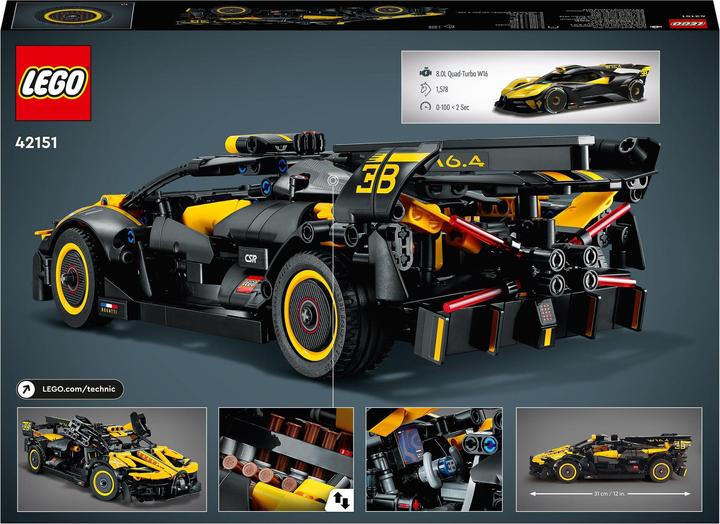 Actual product image LEGO Bugatti Bolide (42151, LEGO Technic)