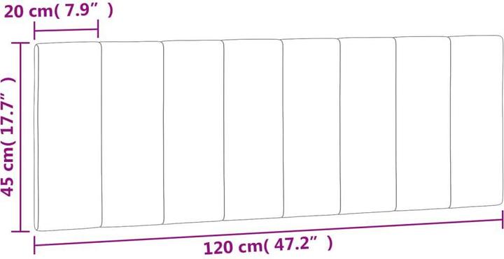 Produktbild VidaXL Noboribetsu (120 x 3 x 45 cm)