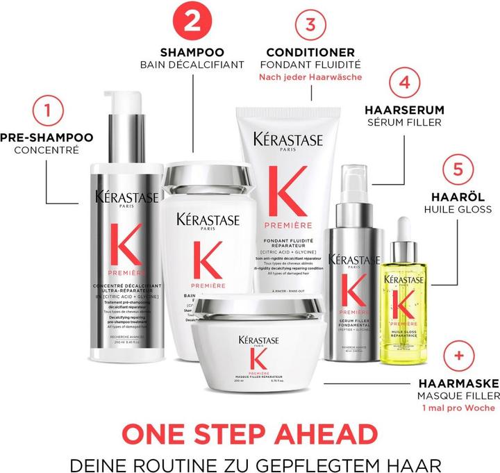 Actual product image Kérastase Première Bain Décalcifiant Réparateur (500 ml, Liquid shampoo)