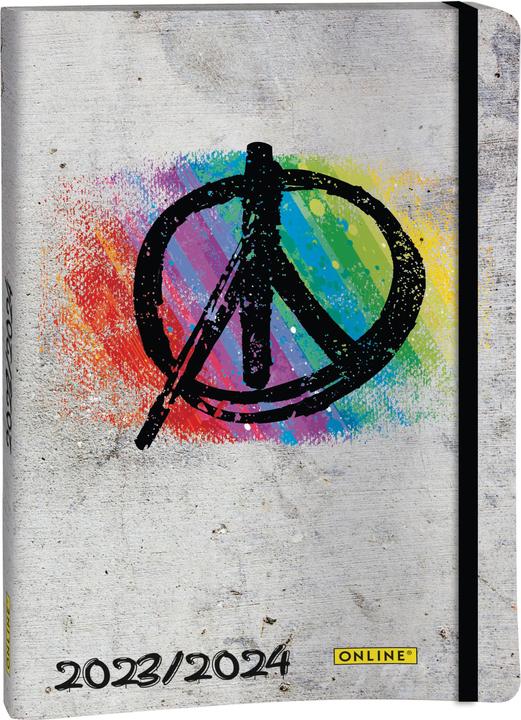 Produktbild Online Creative Diary Peace 8193 18 Monate, Juli 23 - Dez 24