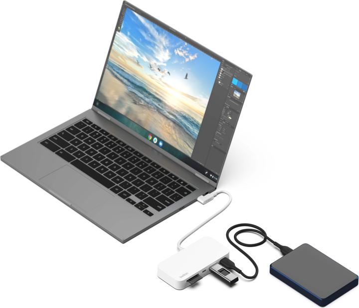 Produktbild Belkin INC011BTWH (USB-C, 3 Ports)