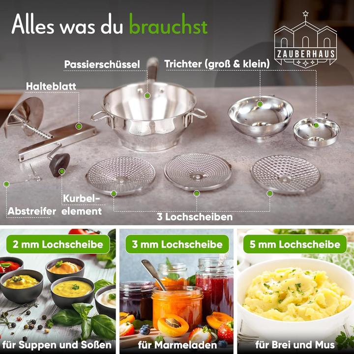 Produktbild Zauberhaus Passiermühlen-Set