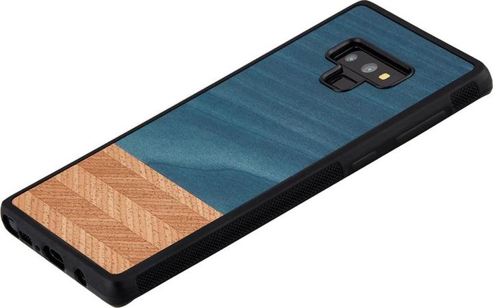 Productafbeelding Man&Wood Telefoonhoesje Galaxy Note 9 denim zwart (Samsung Galaxy Note 9)