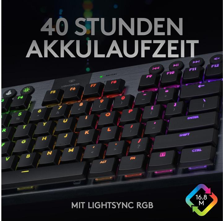 Produktbild Logitech G G915 TKL (CH, Kabellos)