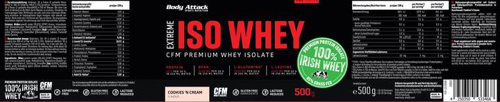 Immagine prodotto Body Attack Extreme Iso Whey Professional (Fragola, 1 pz., 1800 g)