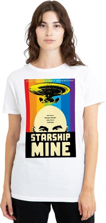 Actual product image Unisex Adult The Next Generation Season 6 Episode 18 T-Shirt (L)