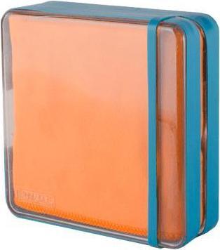 Schwarz, Blau, Orange, Grau