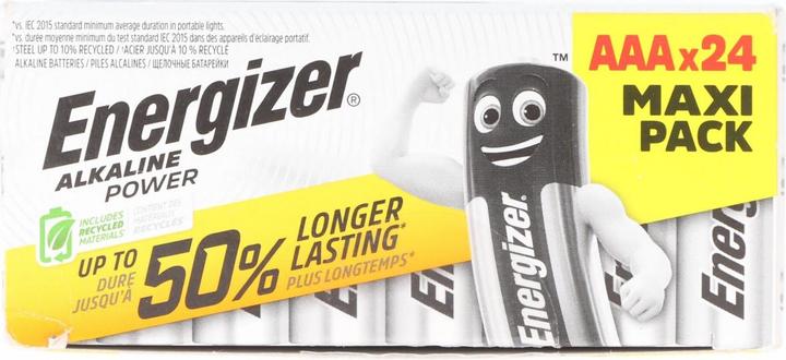 Produktbild Energizer Alkaline Power (24 Stk., AAA, 1200 mAh)