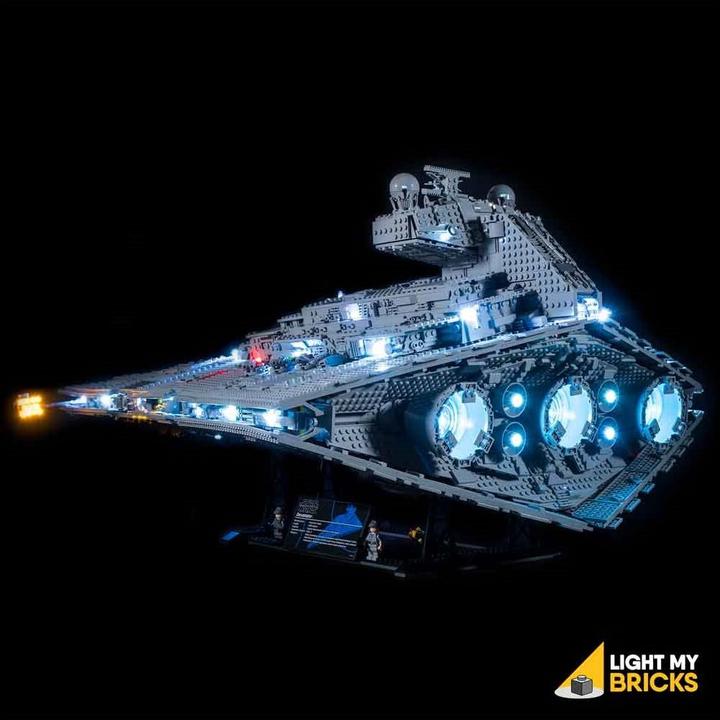 Actual product image Light my bricks LED Light Set for LEGO Star Wars - Imperial Star Destroyer