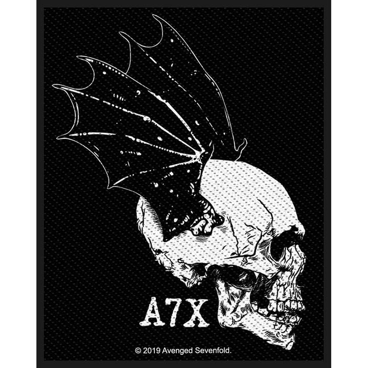 Produktbild Avenged Sevenfold Patch Skull Profile Polyester
