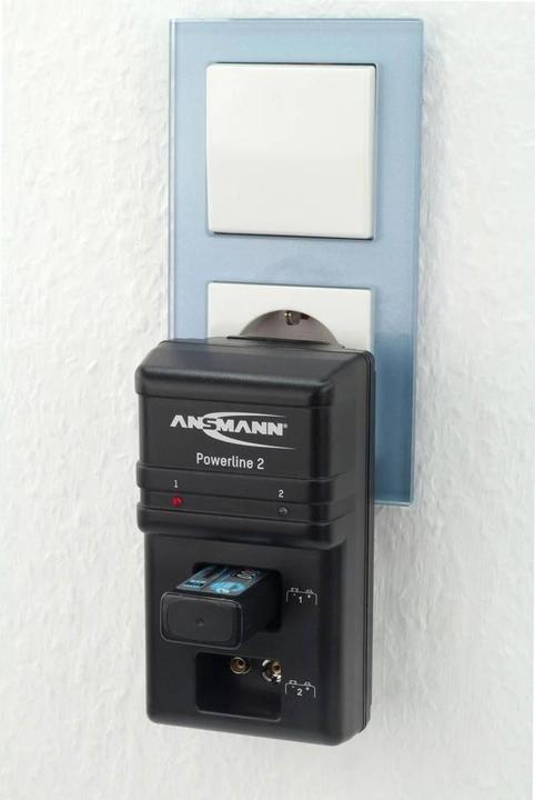 Actual product image Ansmann Powerline 2 (1 pcs., 9V Block, Chargers without battery)
