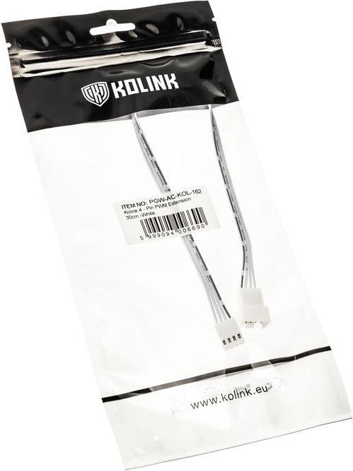 Produktbild Kolink 4-Pin PWM Verlängerung - 30cm, weiss