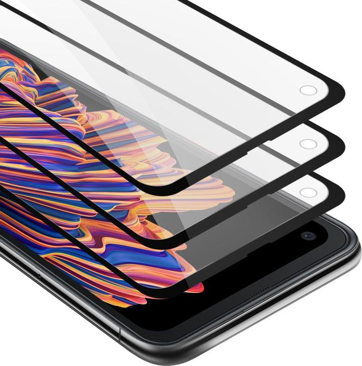Actual product image Cadorabo Full screen display protection glass (3 Piece, Samsung Galaxy Xcover Pro)