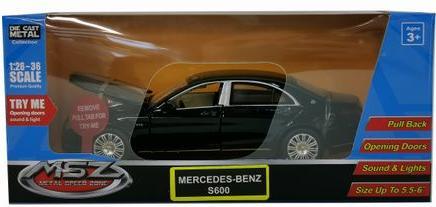 MSZ Car MERCEDES-BENZ S600, 1:32