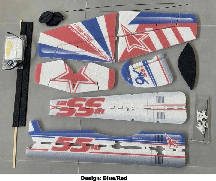 Actual product image RC Factory RC-Factory Yak 55 (yellow) / 800 mm (Aerobatics)