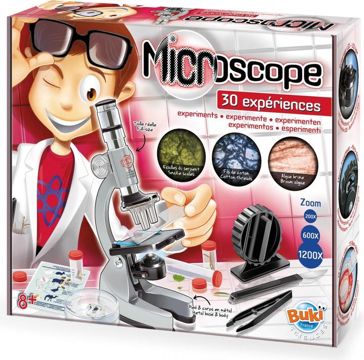 Actual product image Buki Microscope - 30 experiments