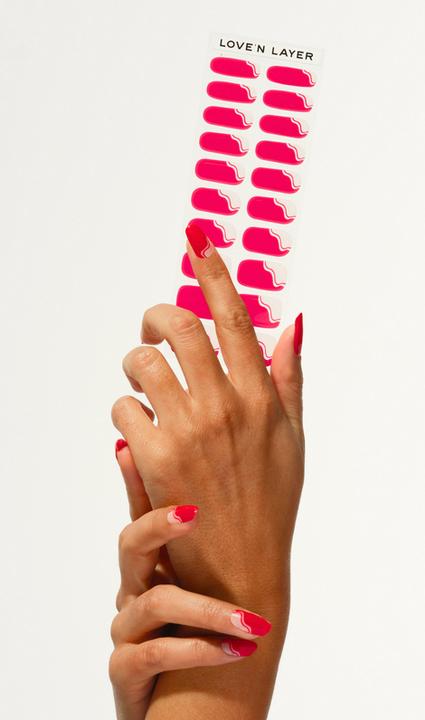Image du produit Love'n Layer - French Swirl Lady Rouge (Dame Rouge, Vernis couleur)