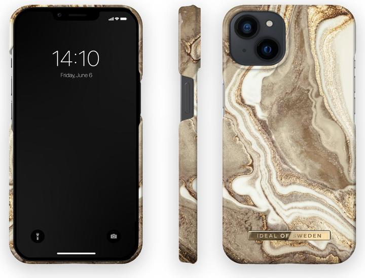 Produktbild iDeal Of Sweden Designer Hard-Cover Golden Sand Marble (Apple iPhone 13)