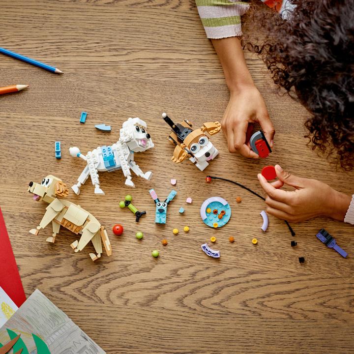 Immagine prodotto LEGO 31137 Cani carini (31137, LEGO Creator 3-in-1)