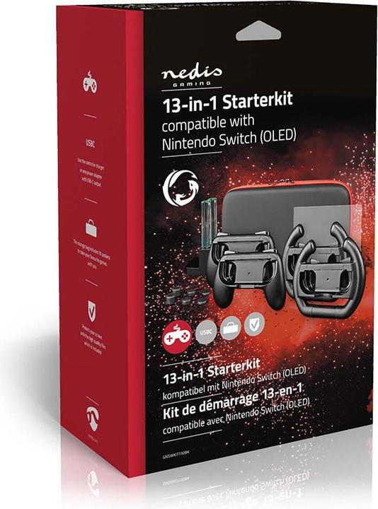 Actual product image Nedis Gaming starter kit | Compatible with: Nintendo Switch (OLED) | 13-in-1 (Switch)