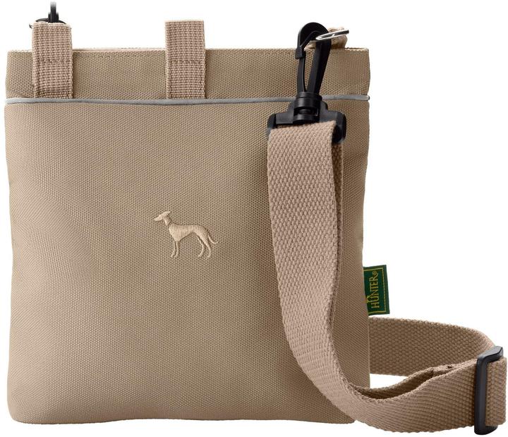 Actual product image Hunter Shoulder snack bag Alva, 18 x 20 cm, beige, product type