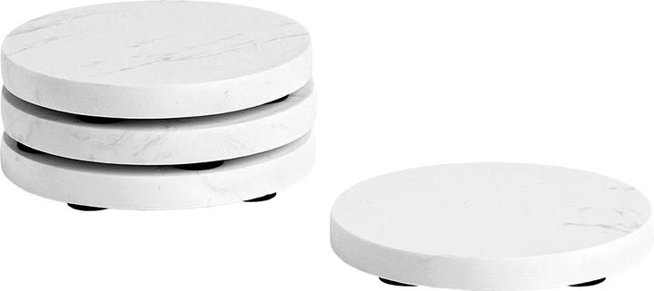 Zeller Present Onderzetter (4 x, Glazen onderzetter)