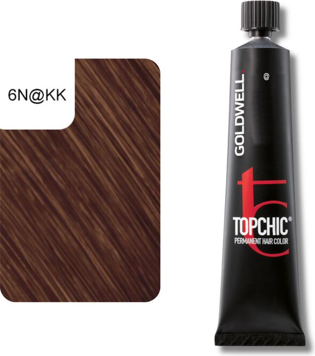Image du produit Goldwell Topchic Elumenated (6NKK - blond foncé éluminé intense cuivré)