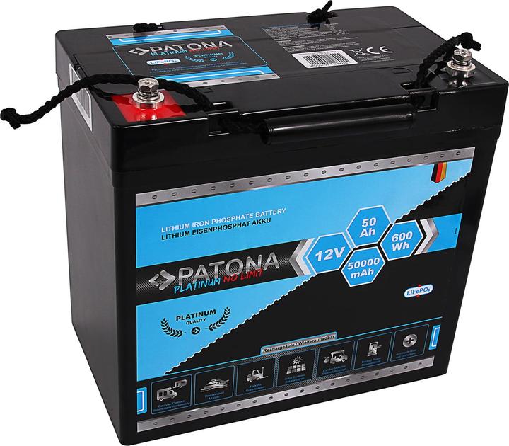Patona Platinum Battery (12 V, 50 Ah)