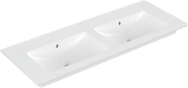 Actual product image Villeroy & Boch V&B cabinet double washbasin VENTICELLO 1300x500mm, with ÜL stone white C+ (50 cm, 130 cm)