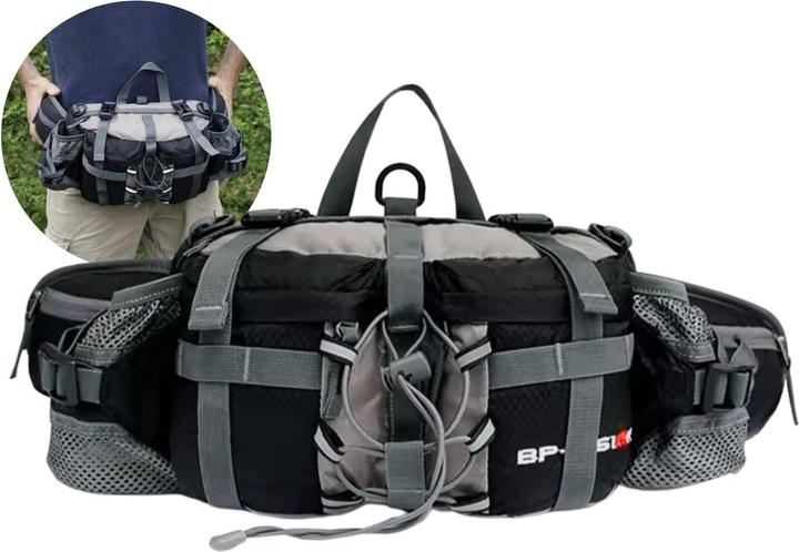 Hermex Bauchtasche mit Schultergurten Umhängetasche Schultertasche Hüfttasche