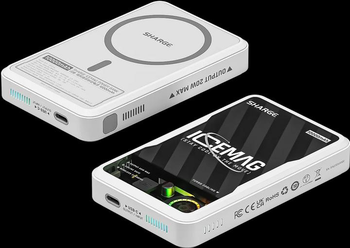 Immagine prodotto Sharge Icemag (10000 mAh, 20 W, 37 Wh)