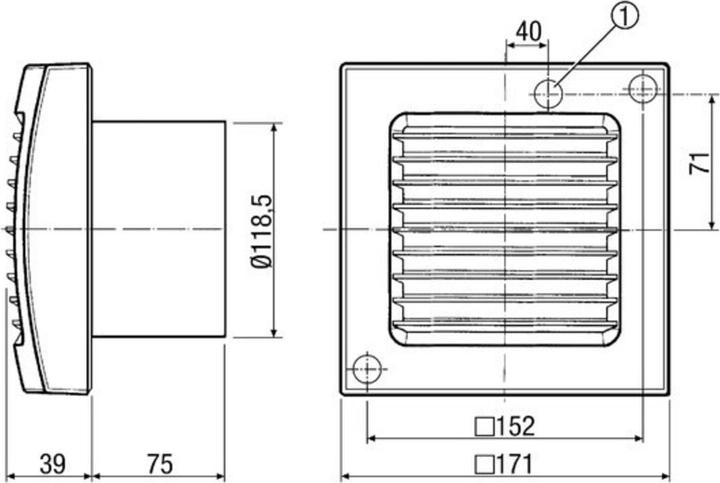 Immagine prodotto Maico Ventilatore, interruttore di ritardo