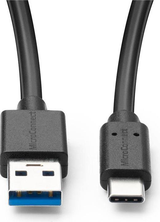 Produktbild MicroConnect USB-C – USB A (0.25 m, USB 3.2 Gen 2)