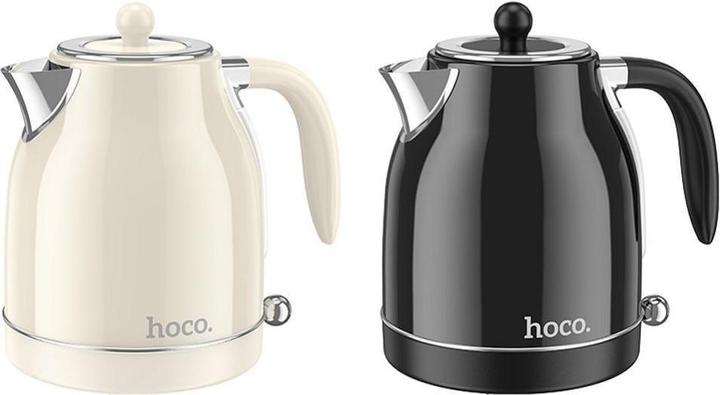 Actual product image Hoco Other retro electric kettle 1,7L HE10 black (1.70 l)