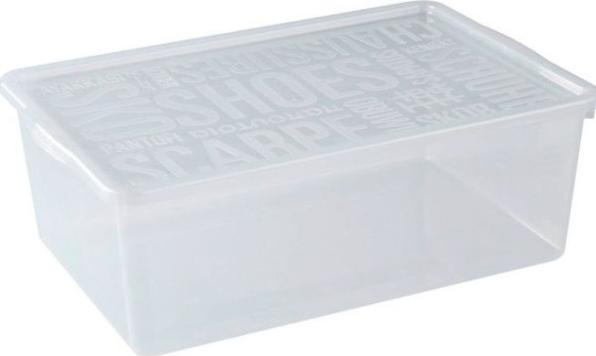 Image du produit Plast team Boîte à chaussures BASIC BOX, large