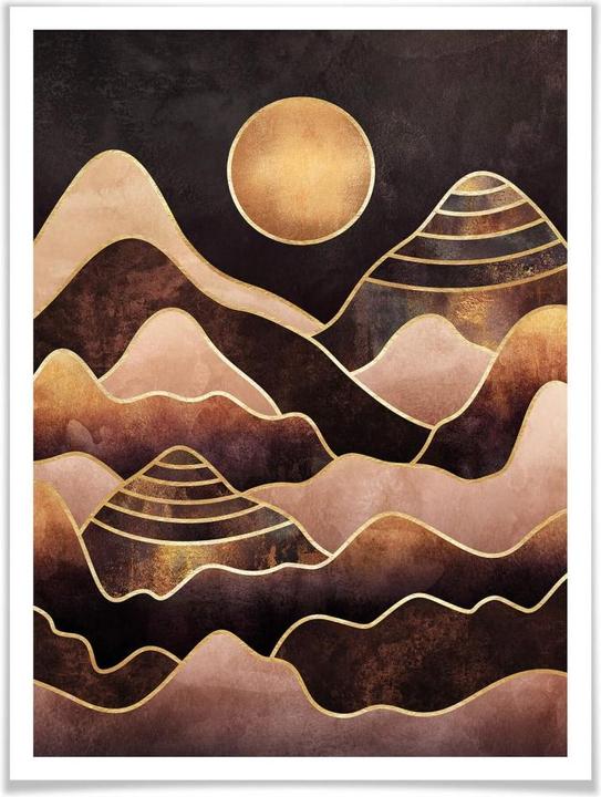 Produktbild Trenddeko Sonnenuntergang (80 x 100 cm)