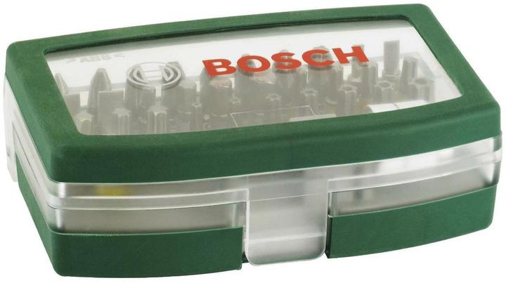 Produktbild Bosch Zubehör Schrauberbit-Set mit Farbcodierung, 32-teilig (Innensechsrund TX M10, Innensechsrund TX M15, Innensechsrund TX M20, Innensechsrund TX M30, Kreuz Pozidriv PZ M1, Innensechsrund TX mit Loch M20, Kreuz Phillips PH M1, Kreuz Phillips PH M2, Innensechsrund TX M25, Innensechsrund TX M27, Innensechsrund TX M40, Sechskant (hexagonal) M4)