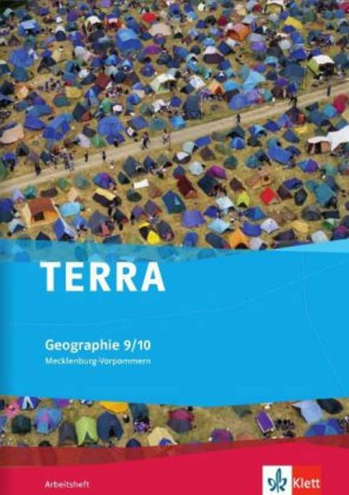 Produktbild TERRA Geographie für Mecklenburg-Vorpommern. Arbeitsheft 9./10. Klasse. Ausgabe für Gymnasien (Deutsch, Ernst Klett Verlag, 2014)