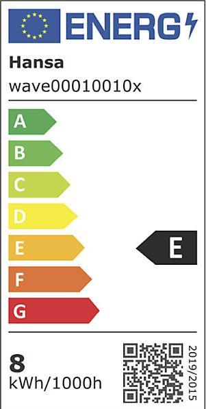 Energy Label Hansa WAVE - table lamp (450 lm)