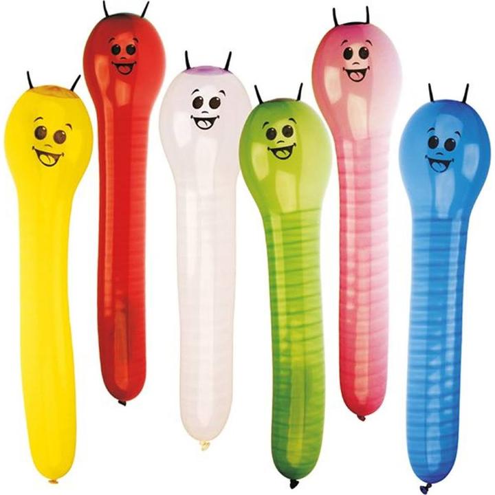 Actual product image Amscan Figure balloons caterpillars assorted